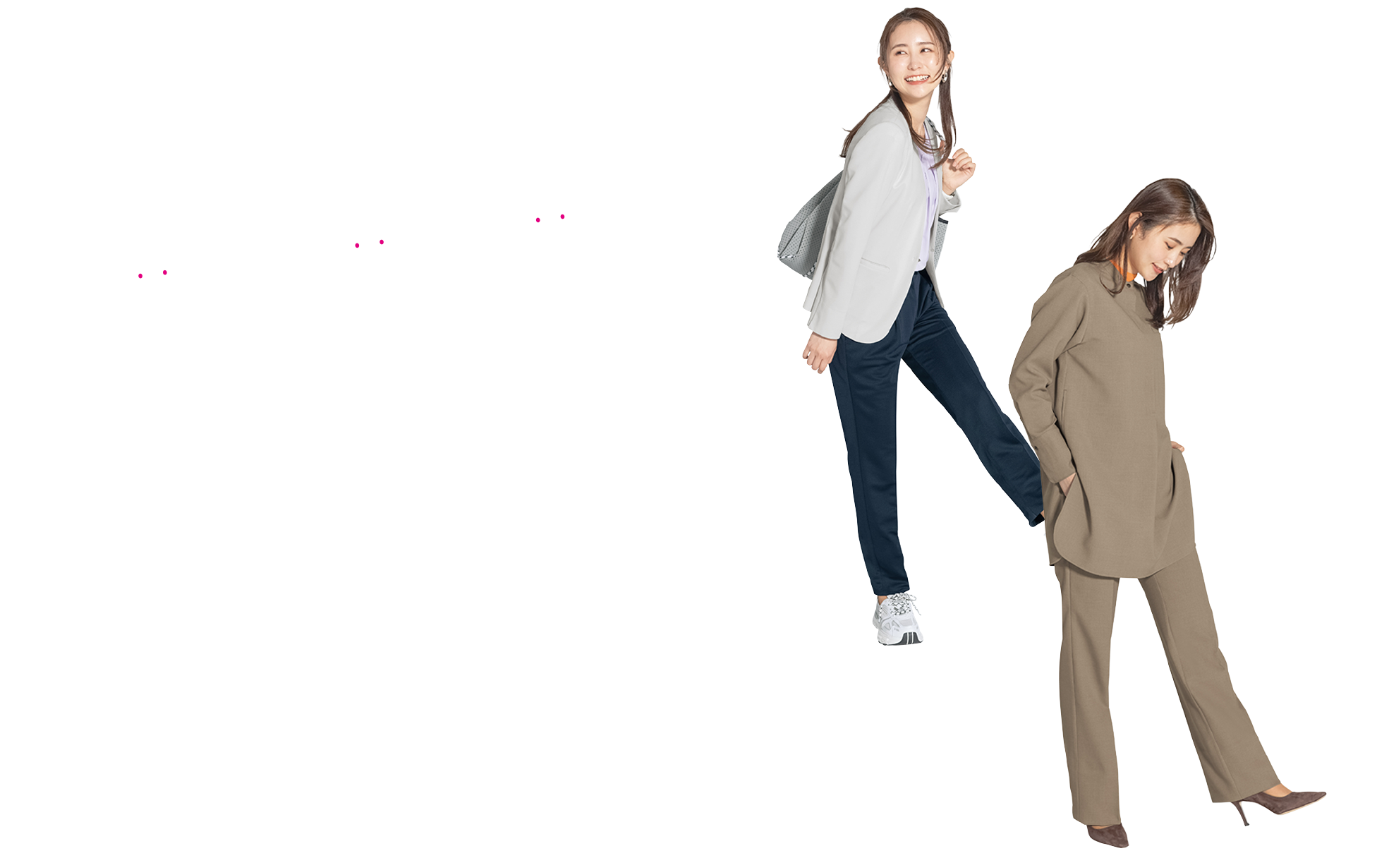 はき心地がいい!シルエットがいい!機能性がいい!とにかく色んなコトがいいE;PANTs!