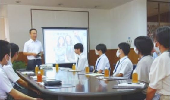 会社見学の受け入れ