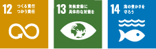 SDGs12 13 14
