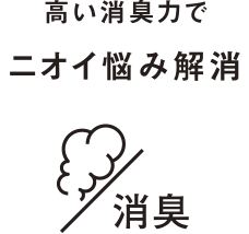 介助中に気になる特定のウイルスの数を減少してくれる。