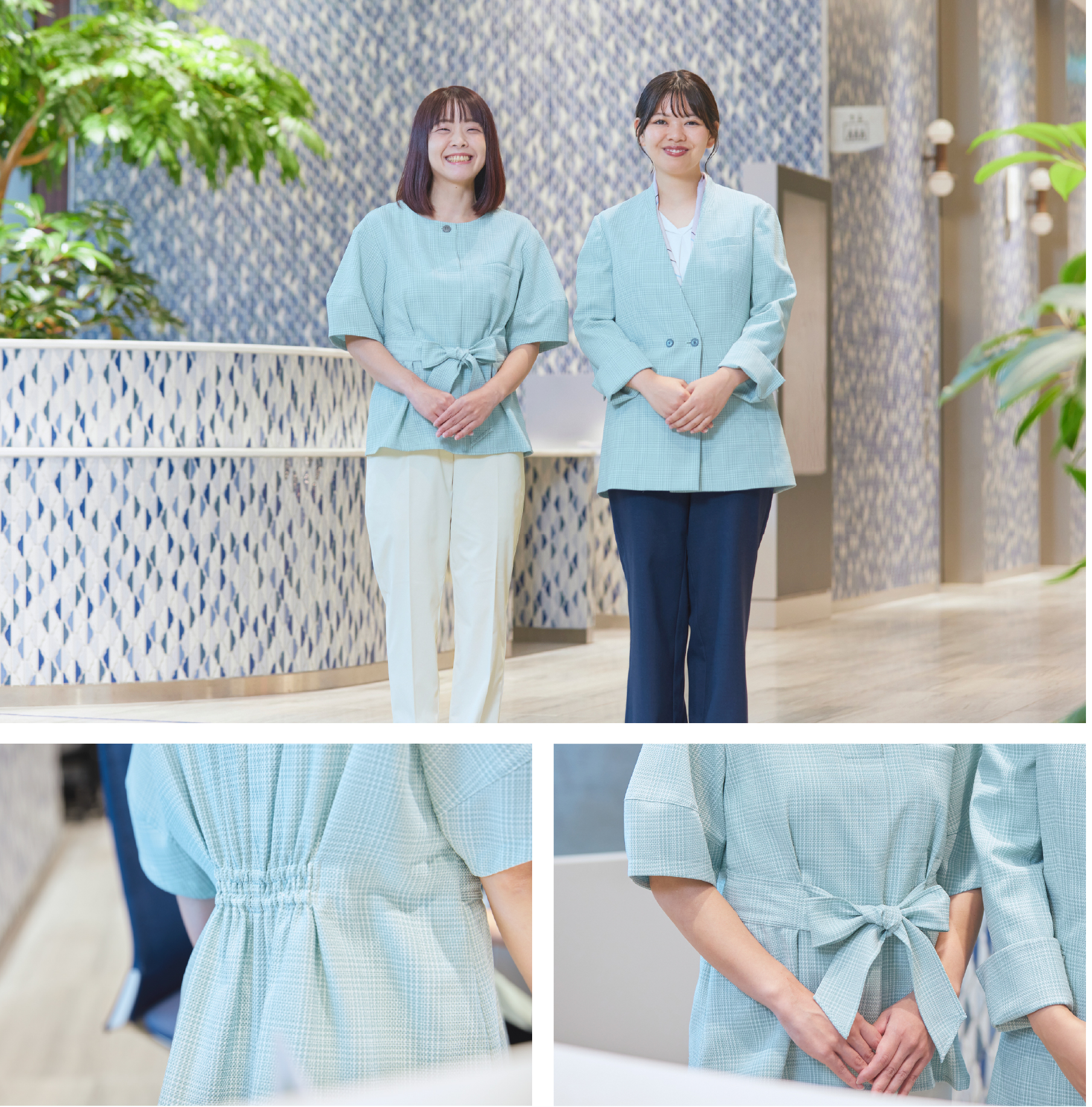 ジャケットとオーバーブラウスを気分で選べるから着こなしの幅が広がりました